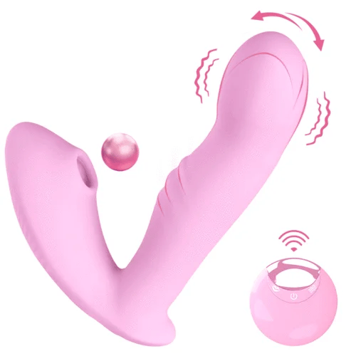 3 IN 1 Flapping & Vibrating & Sucking Wearable G-Spot Vibrator Pumpy Joy 3 IN 1 Flapping & Vibrating & Sucking Wearable G-Spot Vibrator Pumpy Joy