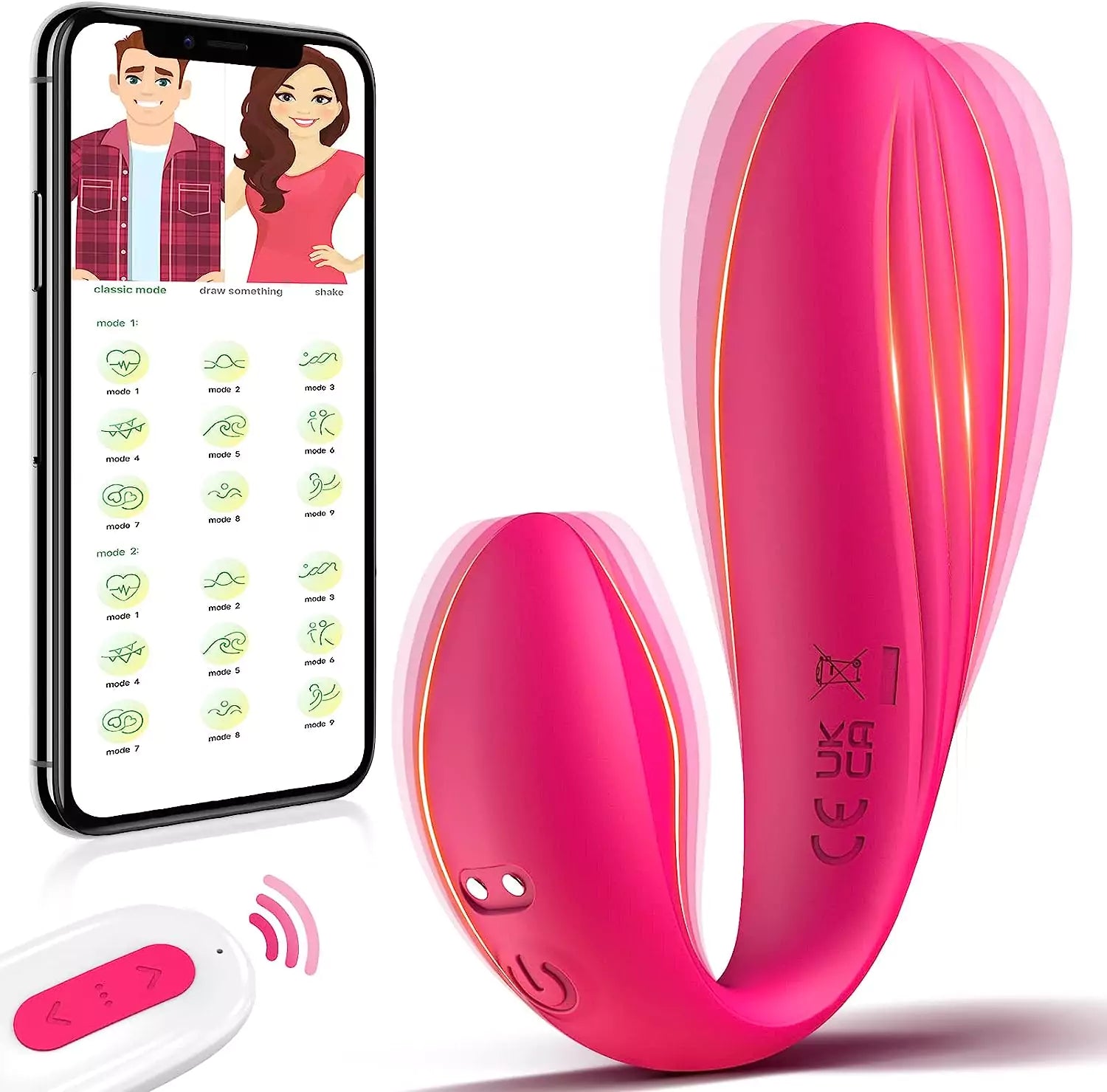 APP Remote Control Wearable G-spot Clitoral Vibrator Pumpy Joy APP Remote Control Wearable G-spot Clitoral Vibrator Pumpy Joy