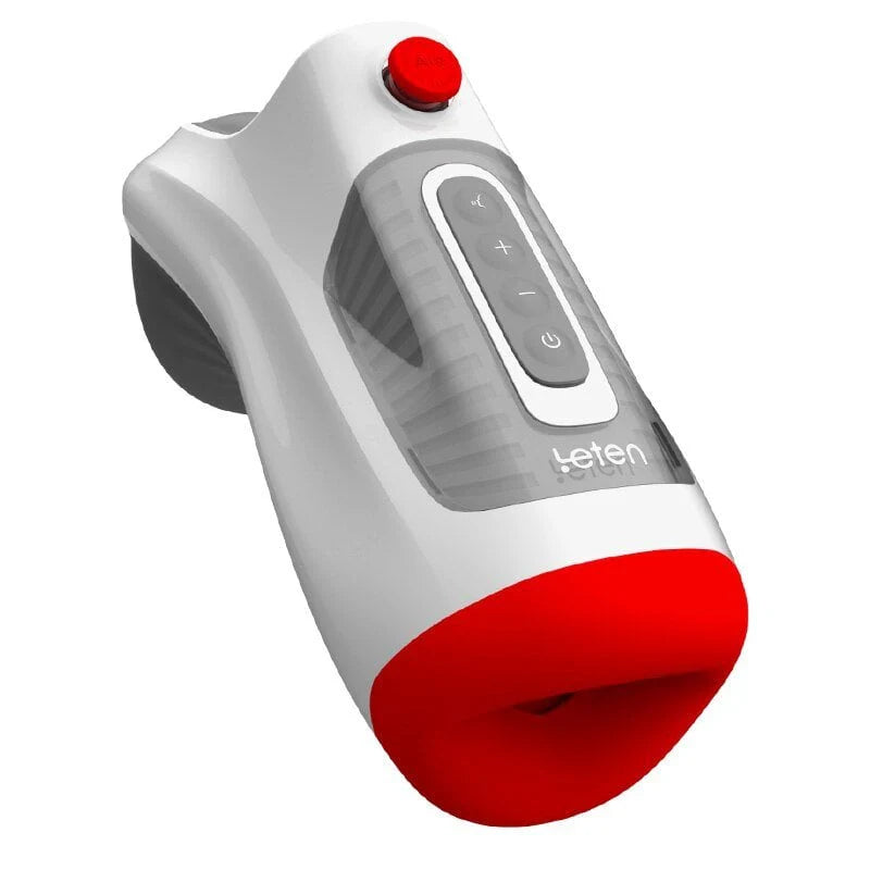 Leten Air - Deep Throat Vacuum Sucking Male Masturbator with 10 Vibrat Pumpy Joy Leten Air - Deep Throat Vacuum Sucking Male Masturbator with 10 Vibrat Pumpy Joy