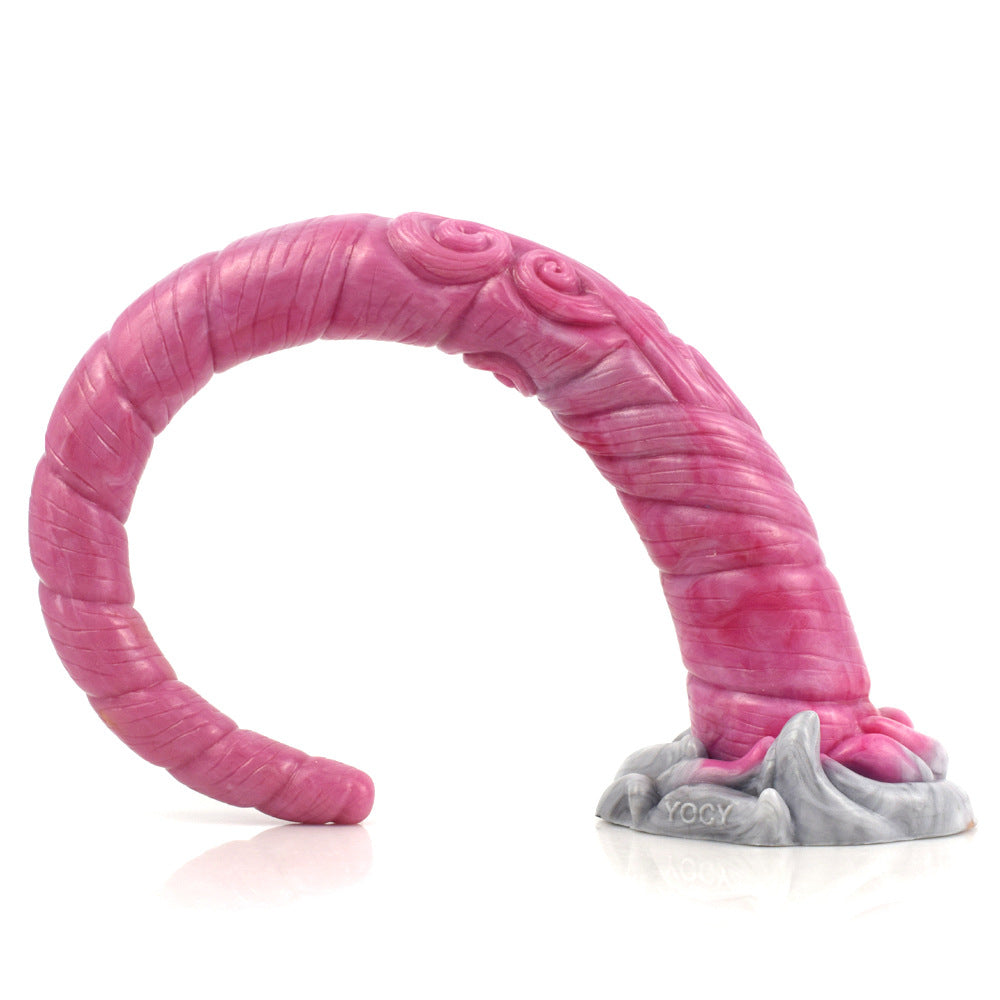 Unicorn's horn - 17.9in Super Long Monster Snake Anal Plug Silicone Di Pumpy Joy Unicorn's horn - 17.9in Super Long Monster Snake Anal Plug Silicone Di Pumpy Joy