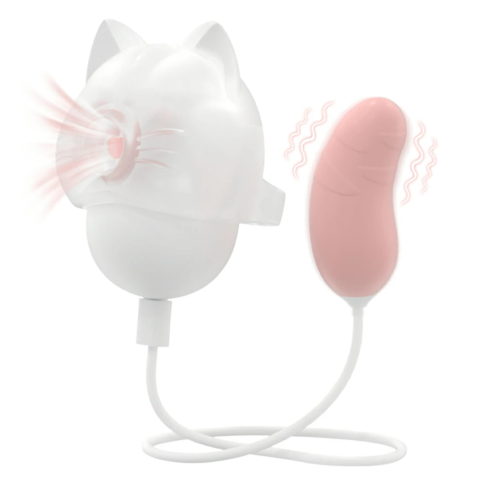 Meow - Cat Paw Kawaii Sucking & Tapping Clit Vibrator Pumpy Joy Meow - Cat Paw Kawaii Sucking & Tapping Clit Vibrator Pumpy Joy
