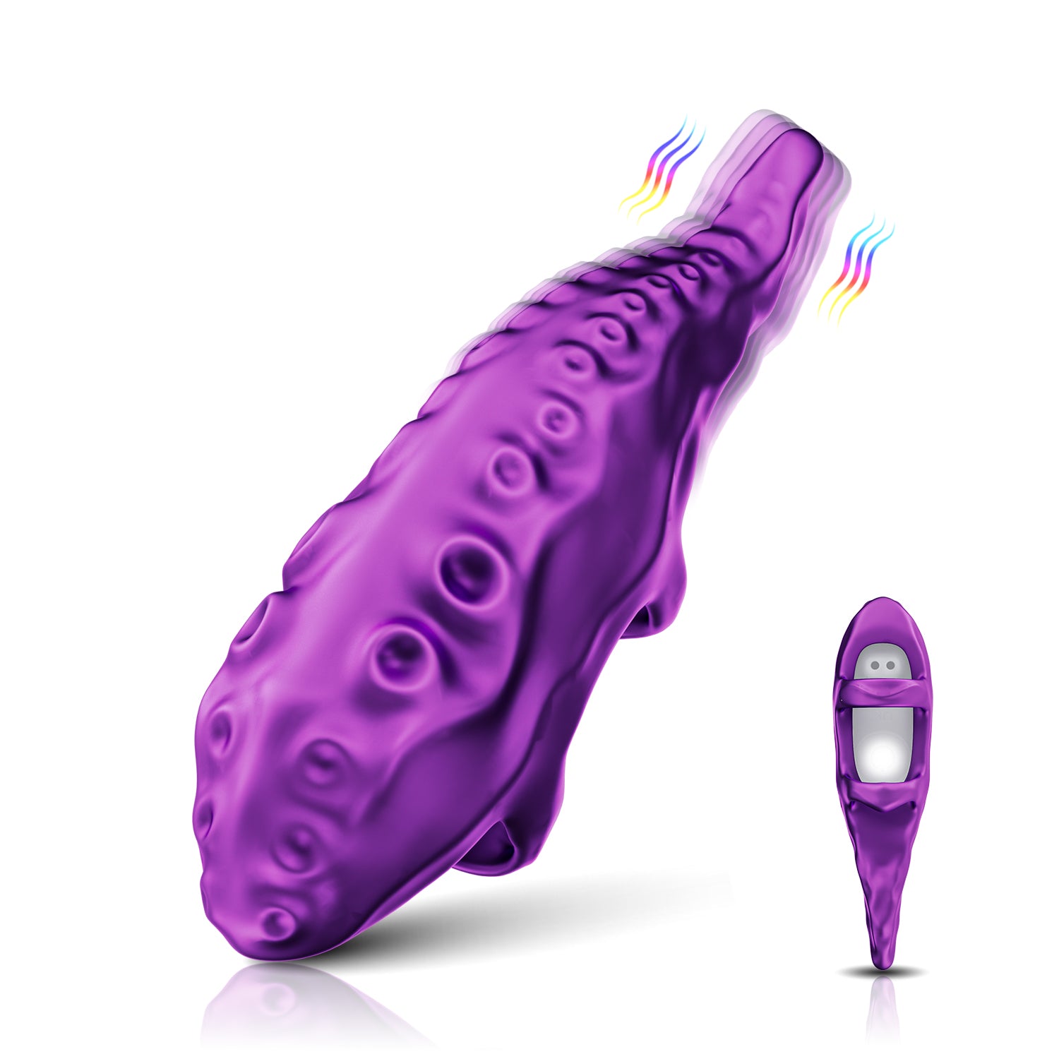 Realistic Octopus Tentacle Vibrator Finger Clitoral Stimulator Pumpy Joy Realistic Octopus Tentacle Vibrator Finger Clitoral Stimulator Pumpy Joy
