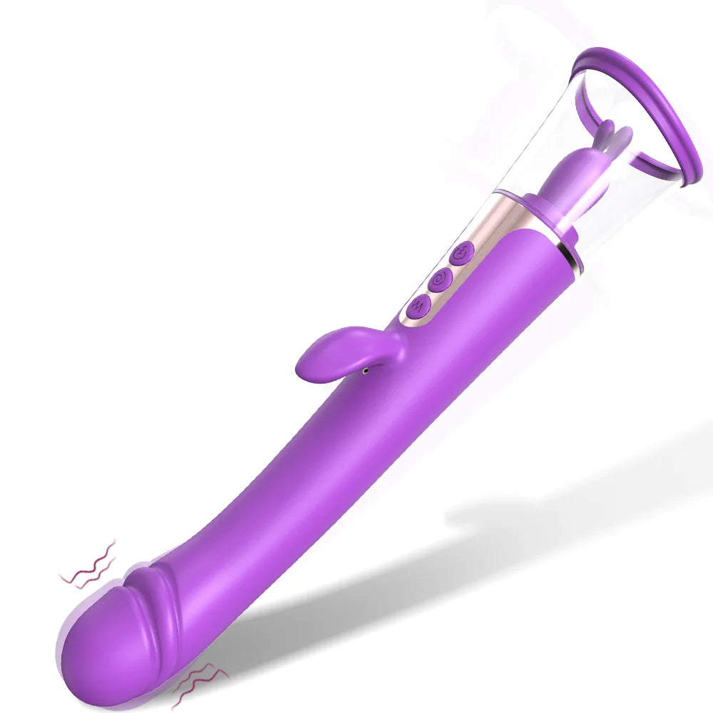 SUCCION 3 in 1 Clitoral Sucking G Spot Vibrator & Clit Licking Tongue Pumpy Joy SUCCION 3 in 1 Clitoral Sucking G Spot Vibrator & Clit Licking Tongue Pumpy Joy