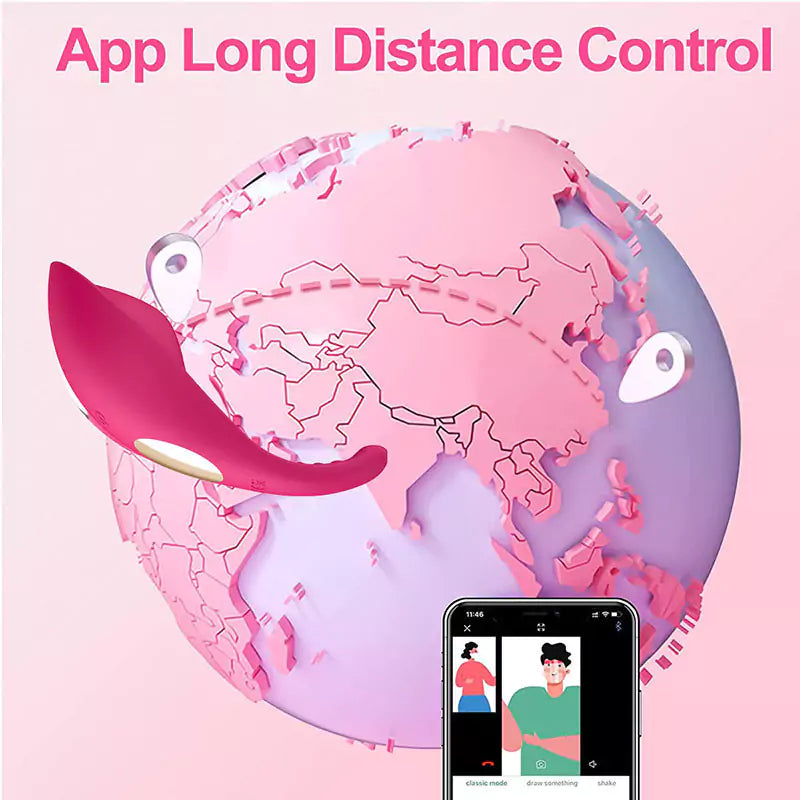APP Long Distance Control Wearable Pantie Vibrator – Pumpy Joy
