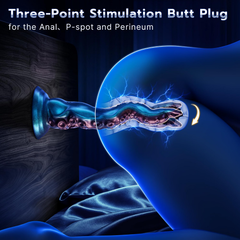 10-Inch Wiggling Tentacle Dildo: Dynamic Wave Motion & P-Spot Prostate Massager with Strong Suction