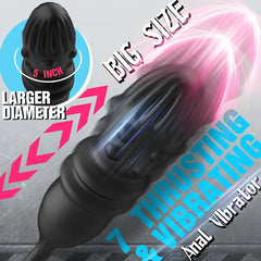 Double the Pleasure - Dual-Ended Vibrator Penis and Anal Stimulation