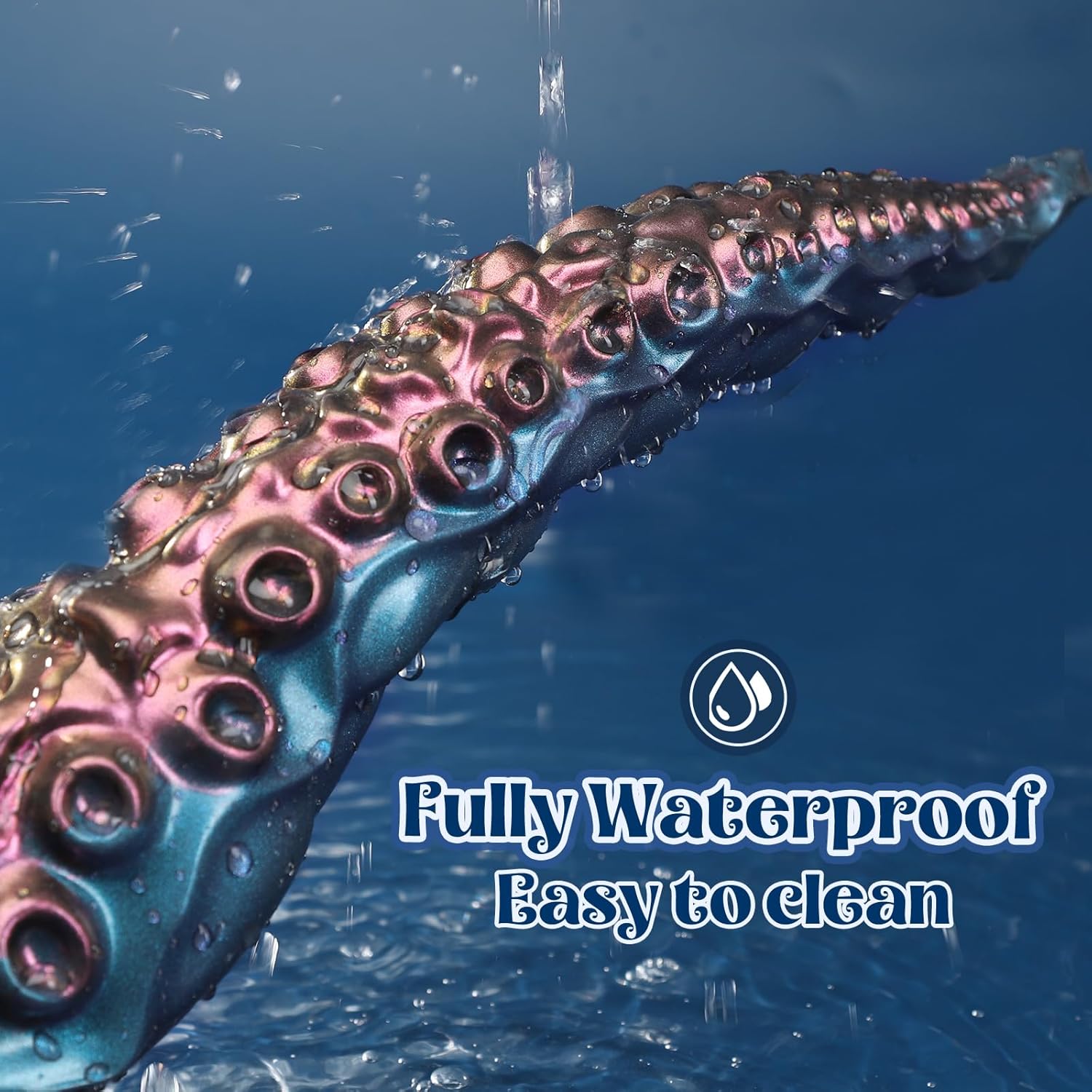 12.2“ Tentacle Dildo Toy Realistic Dildo with Suction Cup Giant Monster Silicone Dildo Plug Prostate Massager with Luminous Version