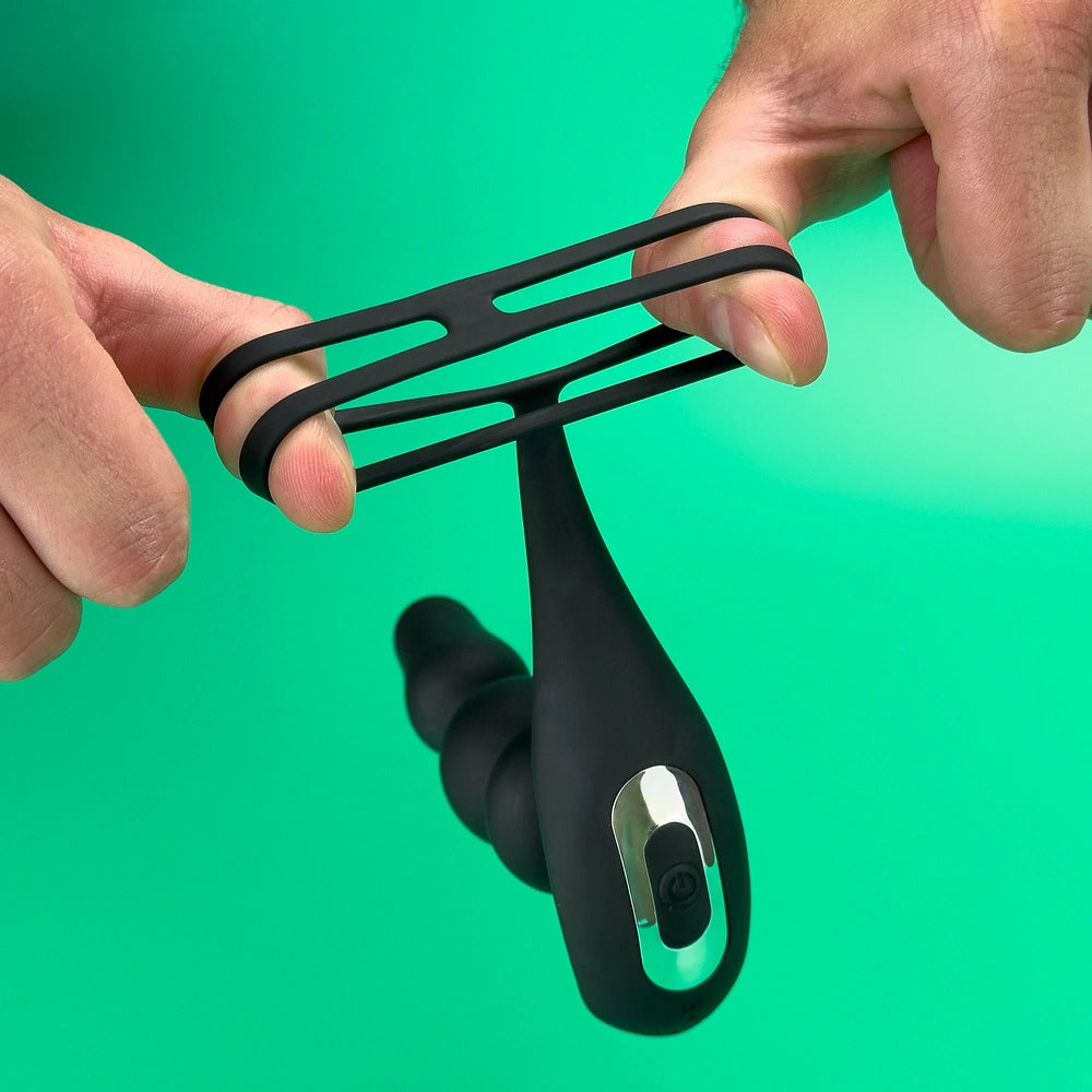 Twirk - Prostate massager with cock ring Pumpy Joy Twirk - Prostate massager with cock ring Pumpy Joy