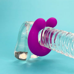 Ulike - Vibrating Stretchy cock ring - remote control