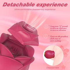 Rose Toy Sucking Clit Vibrator for Women