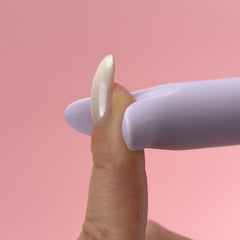 Tickler Smoothie Waterproof Bullet Vibrator - Whisper Quiet, Multi-Speed Clitoral Stimulator for Beginners & Travel (Pink/Purple)