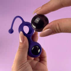 Vibro Kegel balls core training with Ben wa balls set