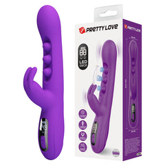 Luxury Triple-Action Rabbit Vibrator | G-Spot Tapper & Clitoral Vibe
