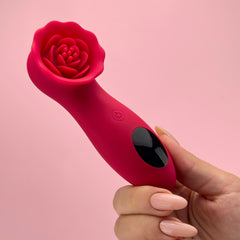 LED display Blossom wand red Rose vibrator