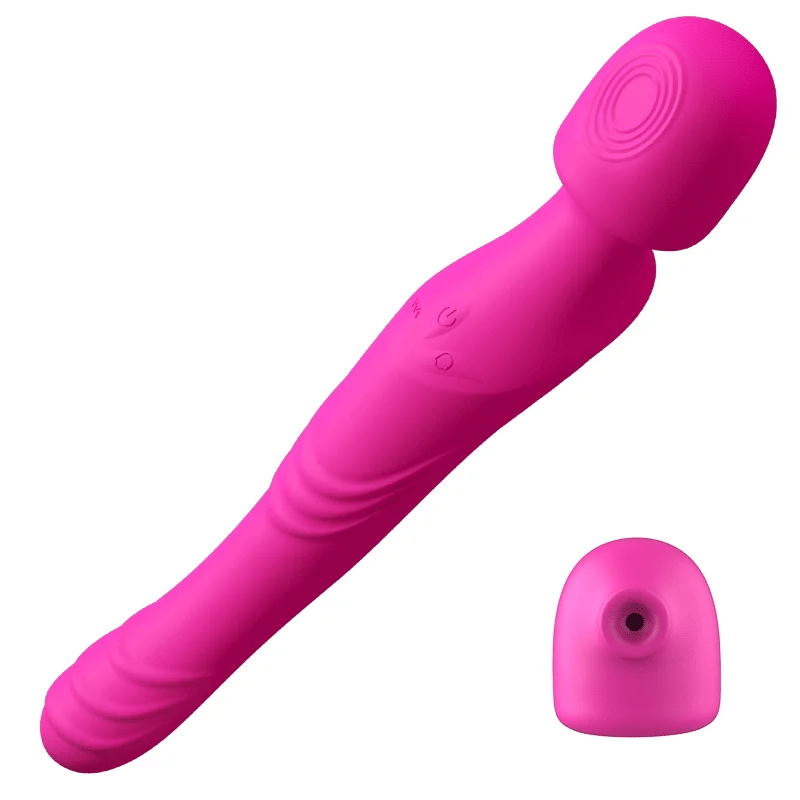 ardent love - 5-in-1 Sucking Tapping Thrusting Rotating G-Spot Dildo Vibrator Pleasure Massager