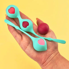 Sweetheart Wellness kegel set Ben wa balls