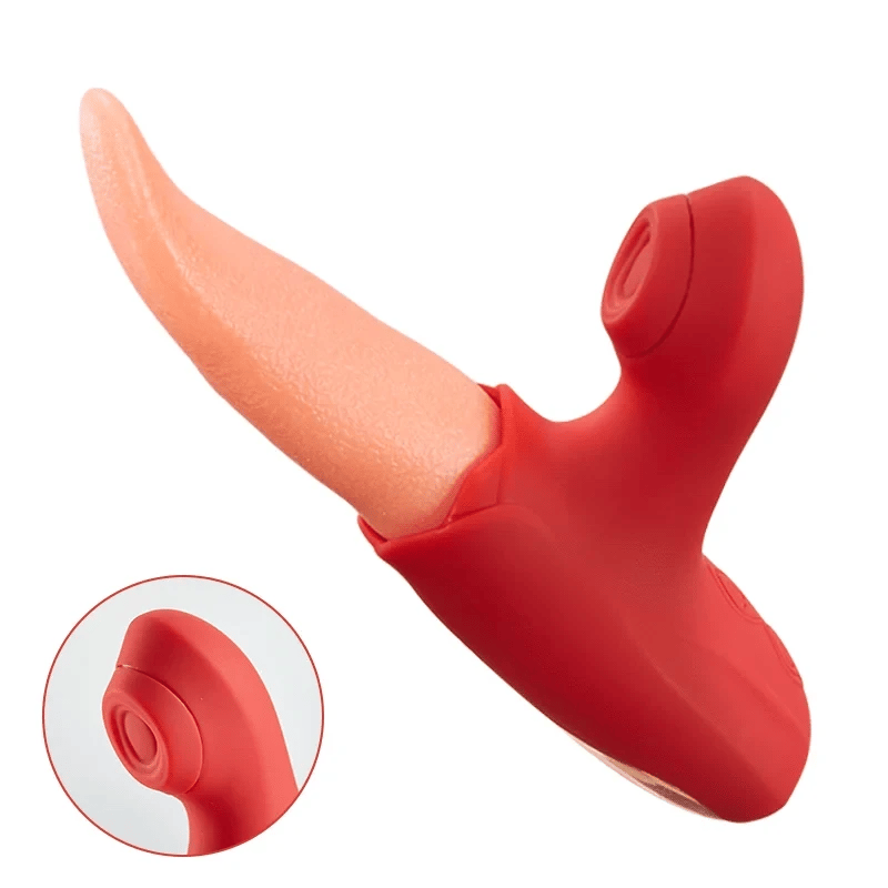 garden - 2 IN 1 Upgraded Flapping Tongue G Spot Vibrator