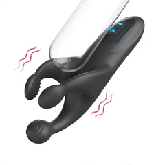 Quench - Dynamic Pleasure Stroker with Flaps & Vibrating