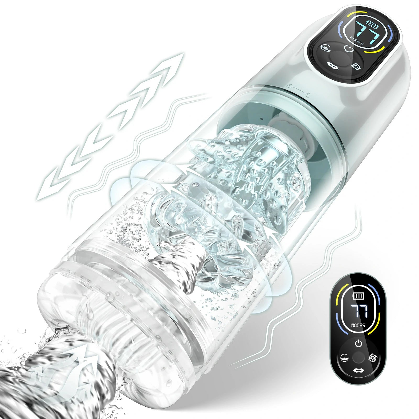 BOLEpro Automatic Male Masturbator 7 Rotating Thrusting and Sucking wi Pumpy Joy BOLEpro Automatic Male Masturbator 7 Rotating Thrusting and Sucking wi Pumpy Joy