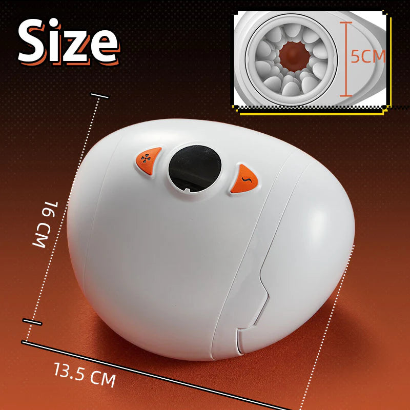 U-egg - Penetrative Style Male Masturbator with Rotating Piston, Glans Pumpy Joy U-egg - Penetrative Style Male Masturbator with Rotating Piston, Glans Pumpy Joy