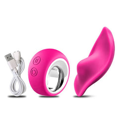 Hands-Free Panty Vibrator - Body-Worshiping Design for Public Play