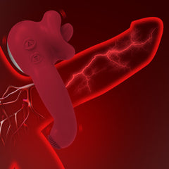 Rapture Ring - Penis Ring with Clitoris Testicle Stimulator for Couples