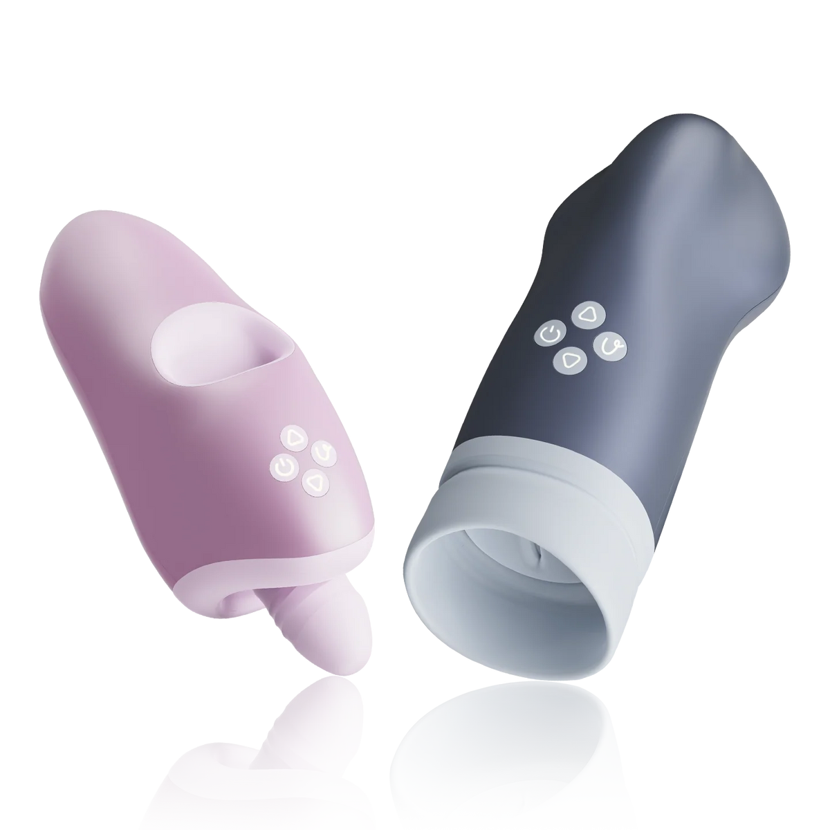 Umove Mira & Vero Long Distance Interactive AI-Powered Remote Control Thrusting Blowjob Machine Teledildonics Device