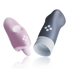Umove Mira & Vero Long Distance Interactive AI-Powered Remote Control Thrusting Blowjob Machine Teledildonics Device