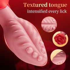 360° Licking Teaser with Rose Base Anal Teaser