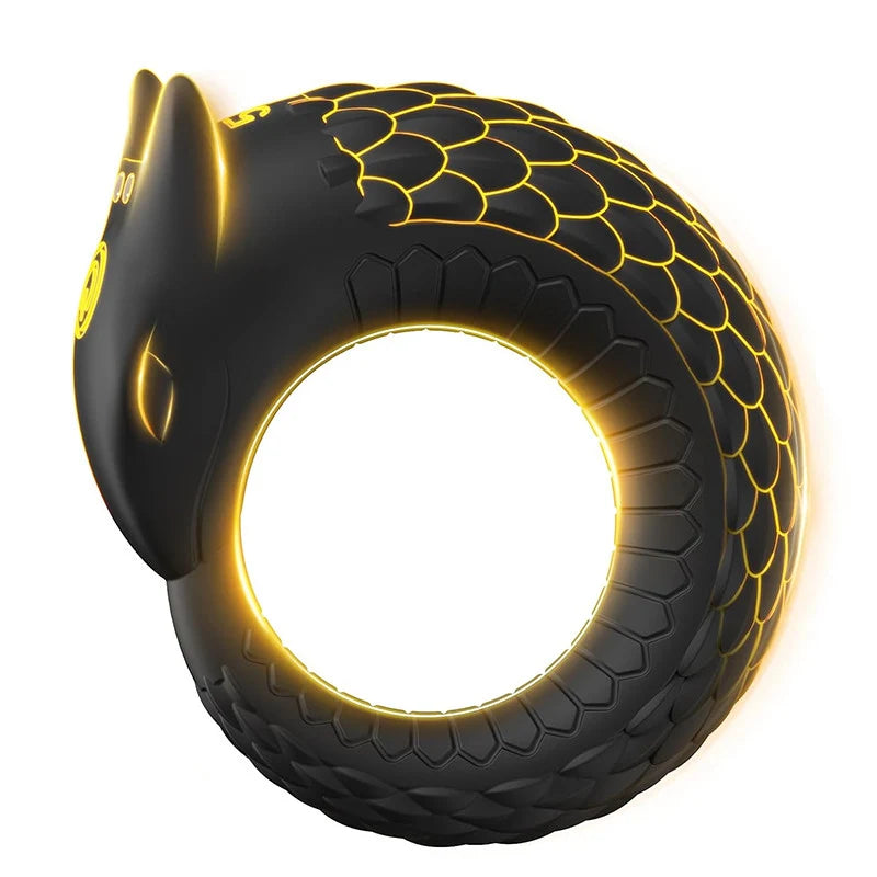 BlackDragon - Vibrating Cock Ring for Couples