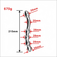 Minimalist Beauty - Metal G-spot dildo - 4 type