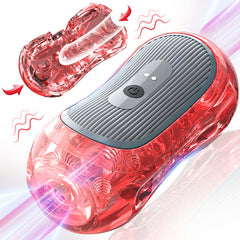 Peanuts Pussy Pocket Dual motor vibro tunnel Vibrating masturbator