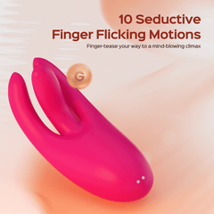 trio - triple finger tickler finger vibrator