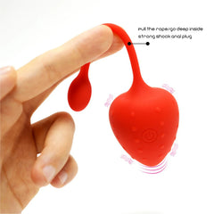 Sweet Strawberry - APP Control Kegel Vibrator Egg Adult toy