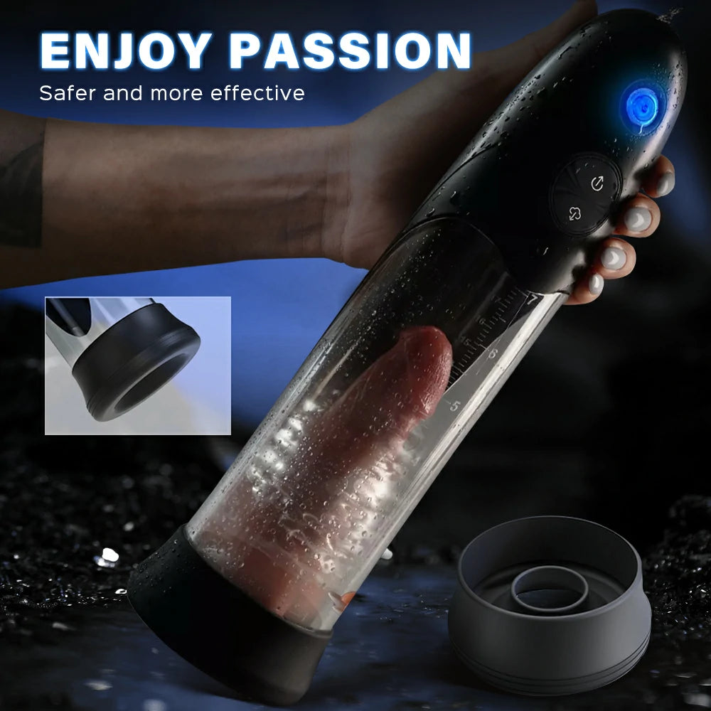 WaterSamurai - Vacuum Suction with Super Waterproof Penis Pump Pumpy Joy WaterSamurai - Vacuum Suction with Super Waterproof Penis Pump Pumpy Joy