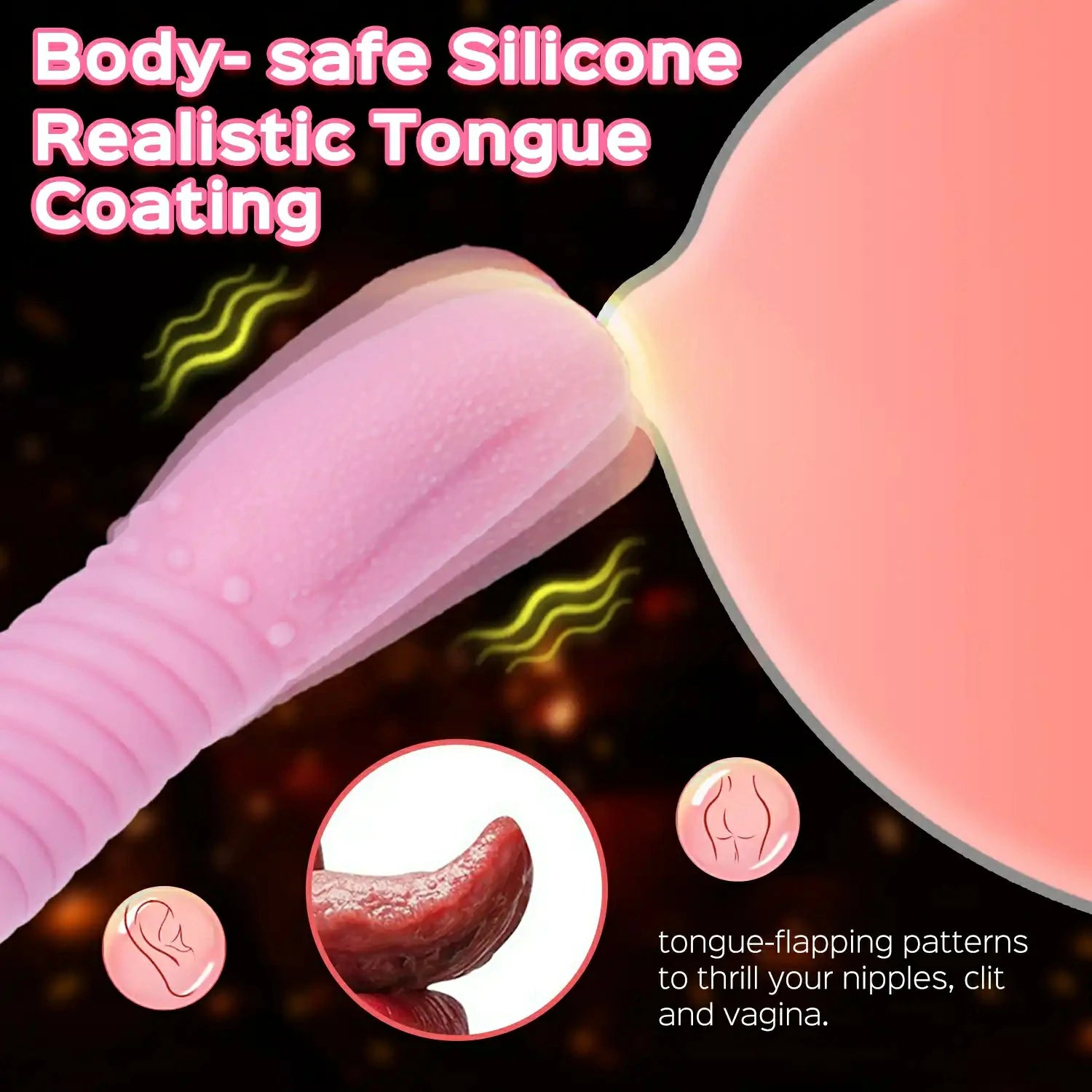 Awakenings - Heating Multi-function Tongue Vibrator Pumpy Joy Awakenings - Heating Multi-function Tongue Vibrator Pumpy Joy