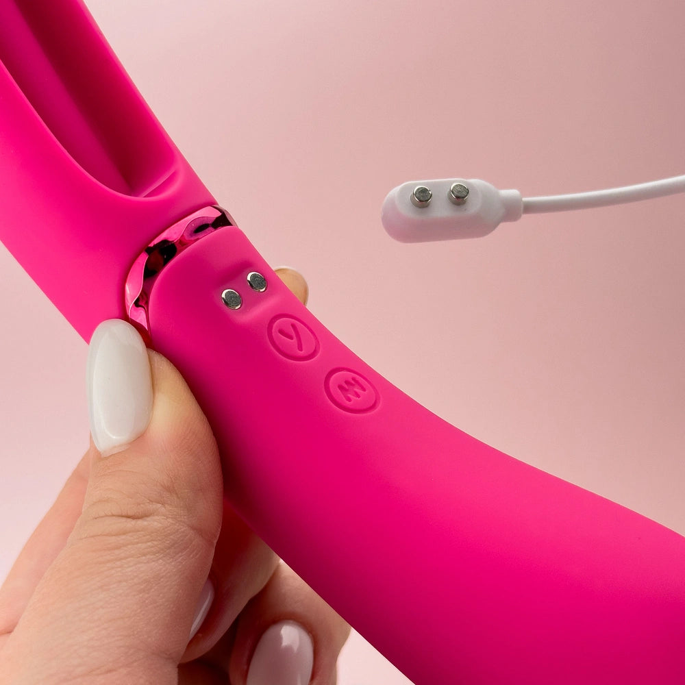 Dual-Ended Flapping G spot vibrator