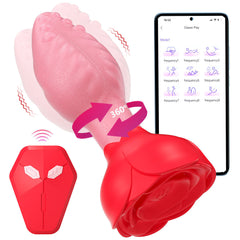 360° Licking Teaser with Rose Base Anal Teaser