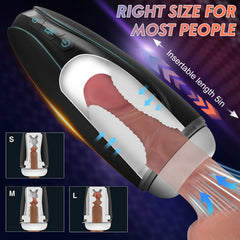 Blowjob Machine 5 Sucking 9 Vibrating Modes Auto Masturbation Cup