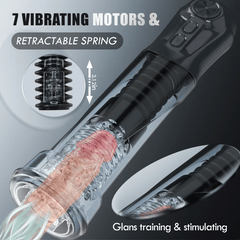 Vim - Vacuum Suction & Vibrating Male Efficient Enlargement Penis Pump