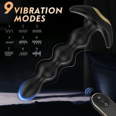 Booty probe vibrating anal beads