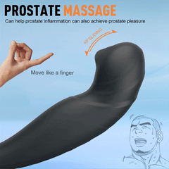 Demon:Prostate Massager P-spot Butt Plug 9 Vibrating Male Sex Toy