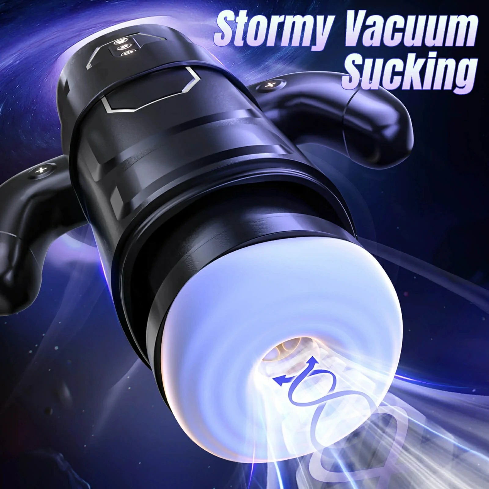 New 3 in 1 Thrusting and Suction Vibration Male Masturbation Cup Toy