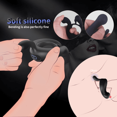 Unicorn: Hot Vibration Stimulating & Remote Control Cock Rings for Couple Play ( With/Without Remote Control )