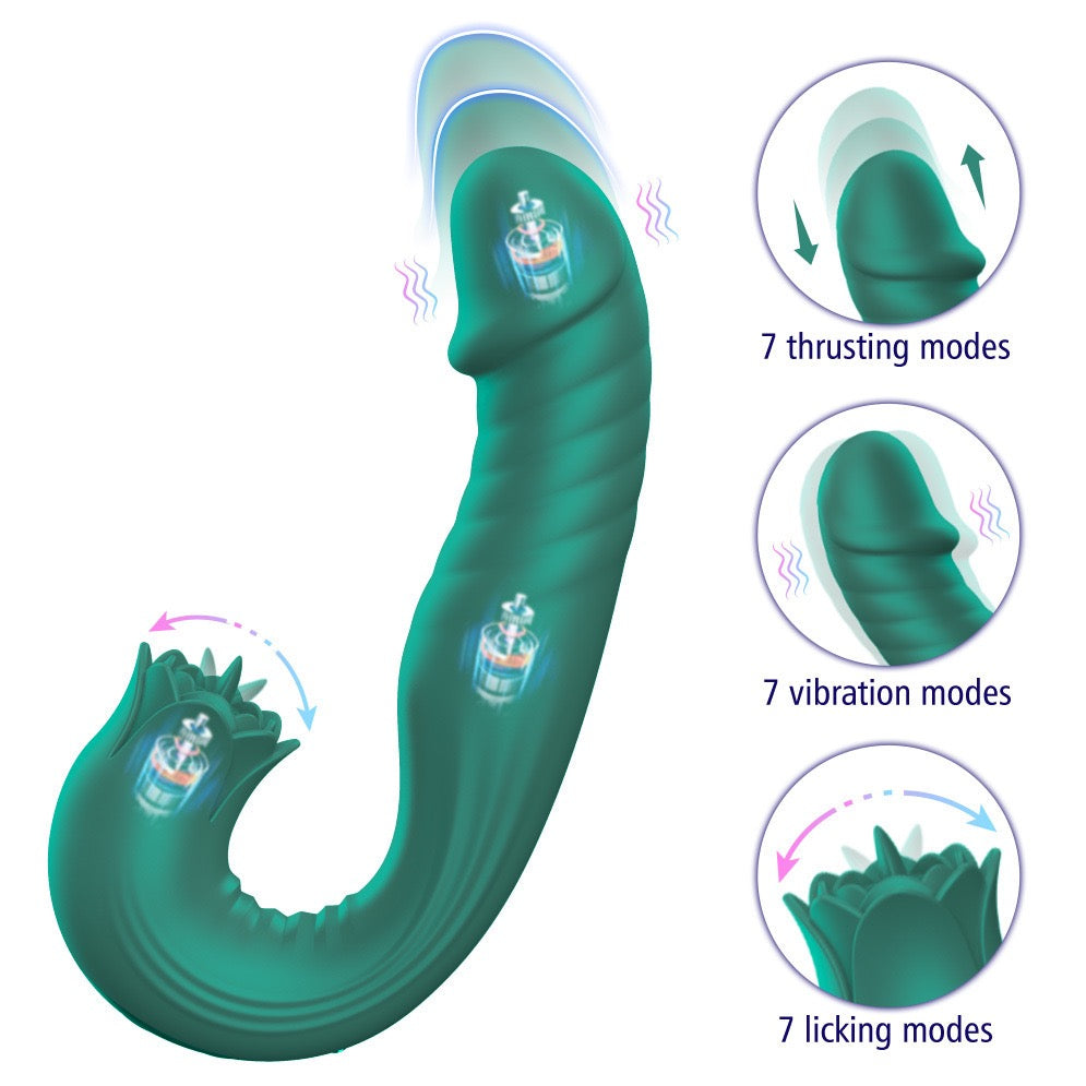 Blossom Bliss - Dual rose vibrator