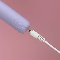 Tickler Smoothie Waterproof Bullet Vibrator - Whisper Quiet, Multi-Speed Clitoral Stimulator for Beginners & Travel (Pink/Purple)