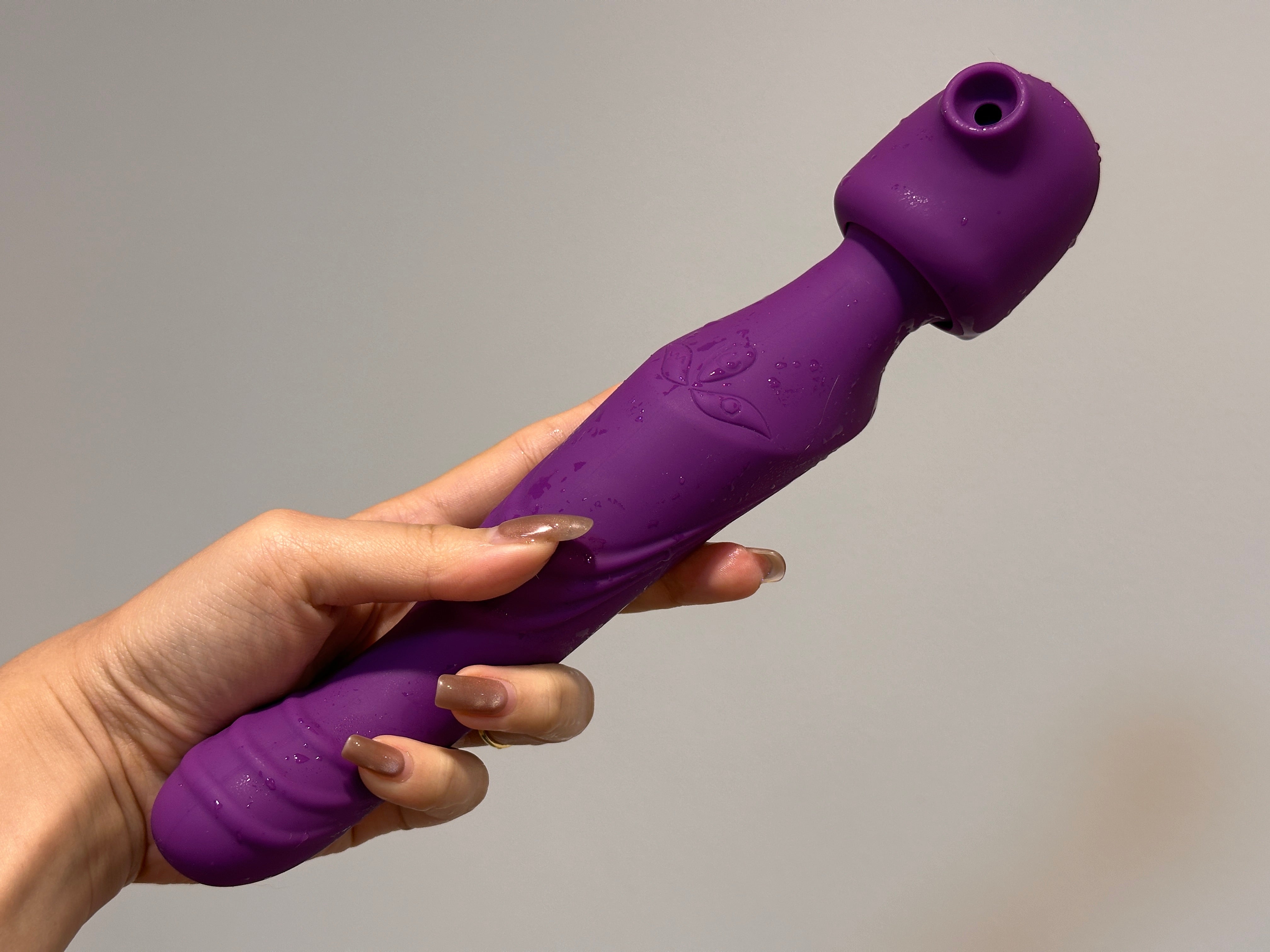 ardent love - 5-in-1 Sucking Tapping Thrusting Rotating G-Spot Dildo Vibrator Pleasure Massager