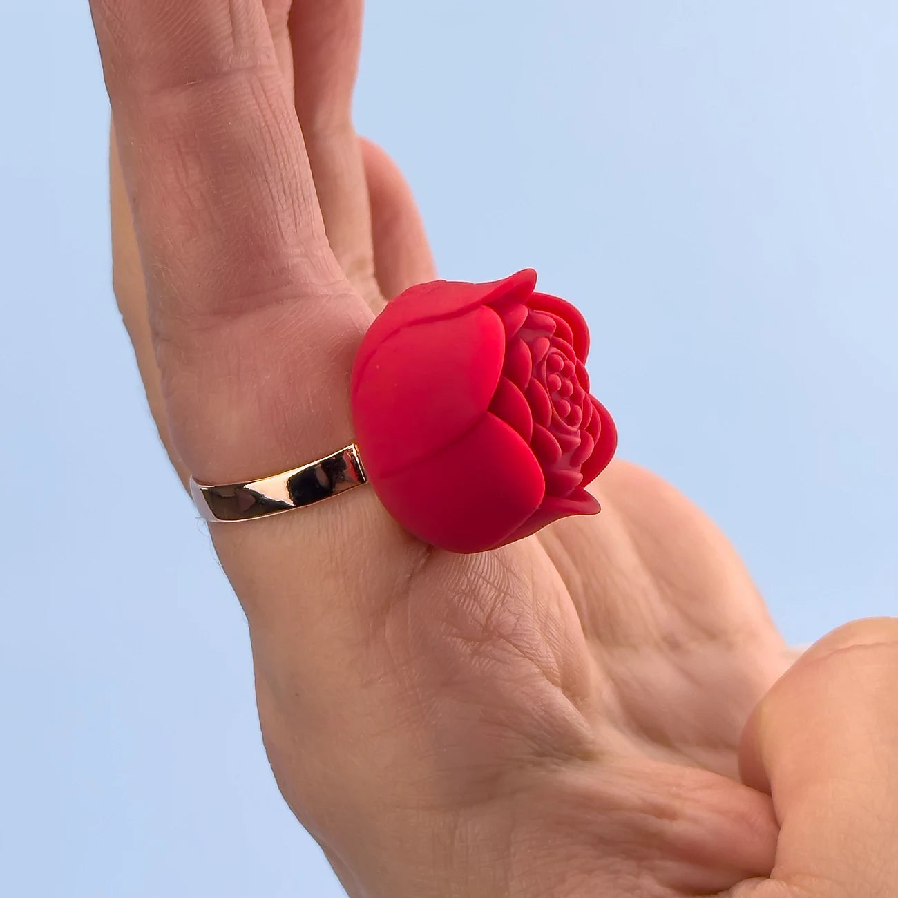 Rose ring Rose finger vibrator Pumpy Joy Rose ring Rose finger vibrator Pumpy Joy