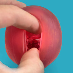 Peanuts Pussy Pocket Dual motor vibro tunnel Vibrating masturbator