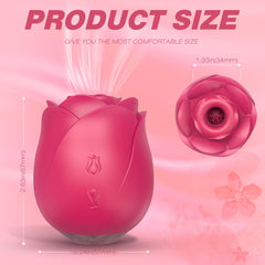 Rose Toy Sucking Clit Vibrator for Women